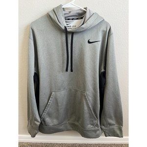 Men's Grey Nike Hoodie Size XL